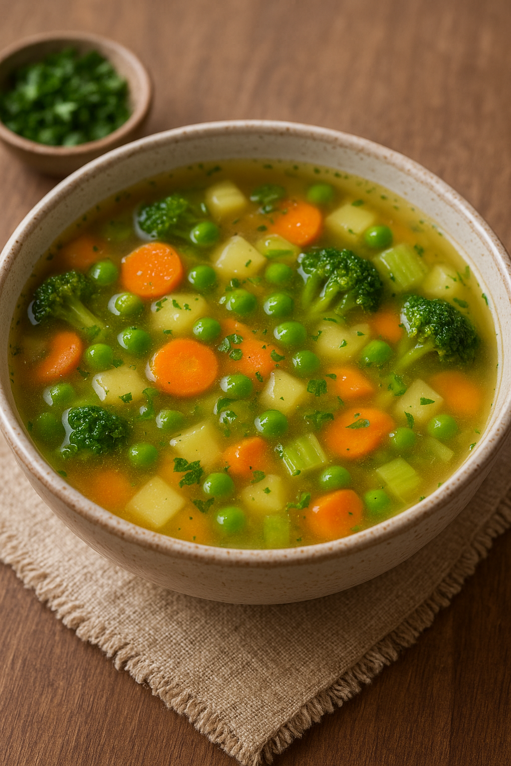 شوربة خضار دايت حارقة للدهون (خليط سحري للبطن المسطحة)