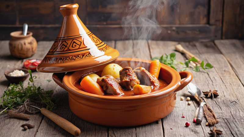 طريقة عمل طاجن عكاوي