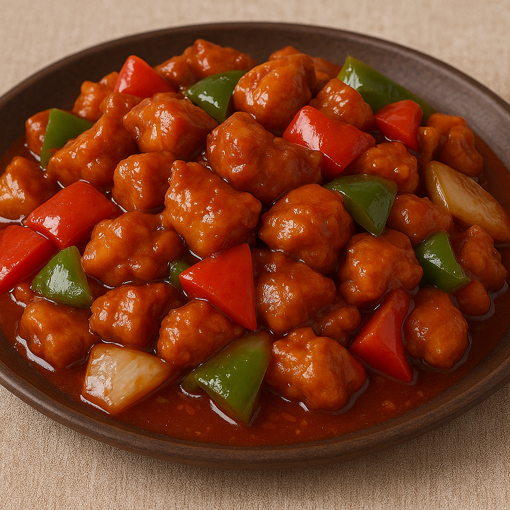 دجاج صيني حلو وحامر: وصفة تذوب في الفم