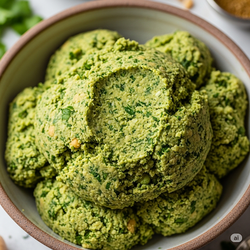 عجينة طعمية مصرية مقرمشة (للعيش السن)
