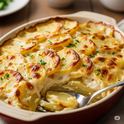 بطاطس بالبشاميل: طبق جانبي يخطف الأنظار في العزومات