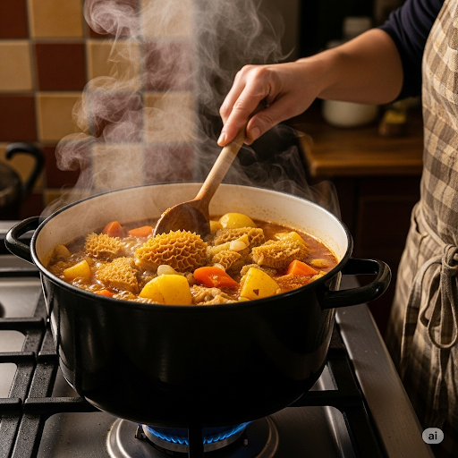 كيف أطبخ الكرشة