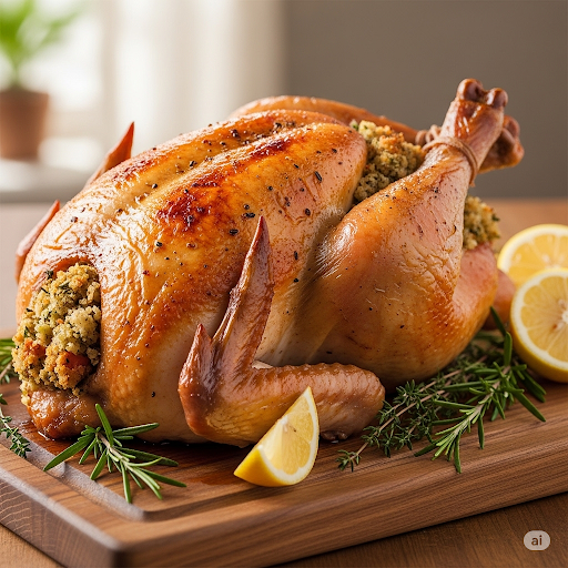 فراخ محشية ولا أطيب – بالخطوات والصور التفصيلية