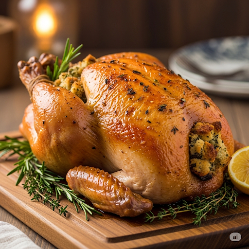 الدجاج المحشي بالأرز: وليمة العائلة في خطوات بسيطة