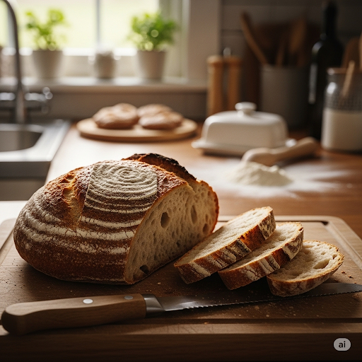 وصفة خبز سريعة وسهلة للمبتدئين (بمكونات بسيطة)