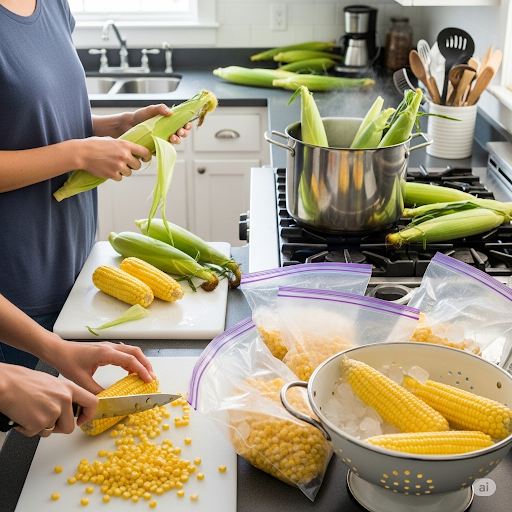 طريقة تفريز الذرة