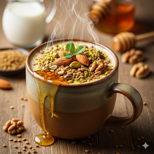 فوائد الحلبة باللبن