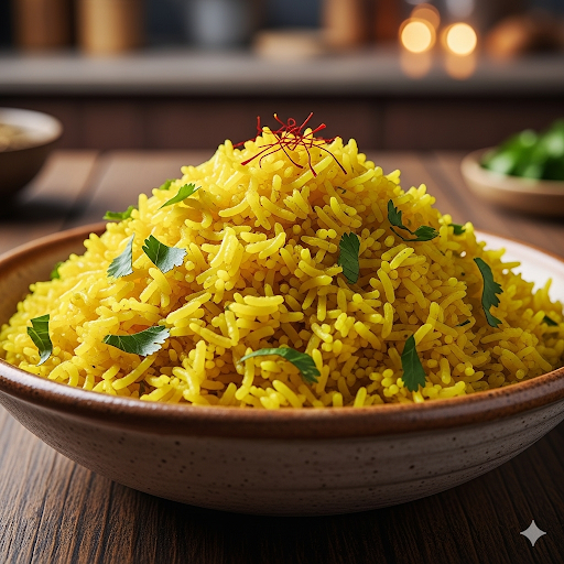 أرز أصفر عطري: طبق جانبي يخطف الأنظار في العزائم
